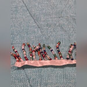 Vintage Heavy Fringe Beaded Trim 68in Length